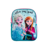 Hectarul - Ghiozdan 3D Frozen pentru gradinita,Ana si Elsa ,multicolor,  32 Cm